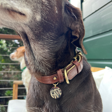 Load image into Gallery viewer, Commission Dog Tag — Human-Grade Dog Jewelry — Copper/Brass