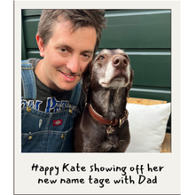 Load image into Gallery viewer, Commission Dog Tag — Human-Grade Dog Jewelry — Copper/Brass