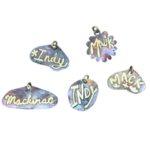 Load image into Gallery viewer, Commission Dog Tag — Human-Grade Dog Jewelry — Copper/Brass
