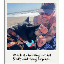 Load image into Gallery viewer, Commission Dog Tag — Human-Grade Dog Jewelry — Copper/Brass
