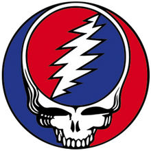 Load image into Gallery viewer, 13 Point Lightning Bolt Grateful Dead Earrings: 2inch in NuGold
